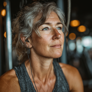 Група людей старшого віку під час групового заняття